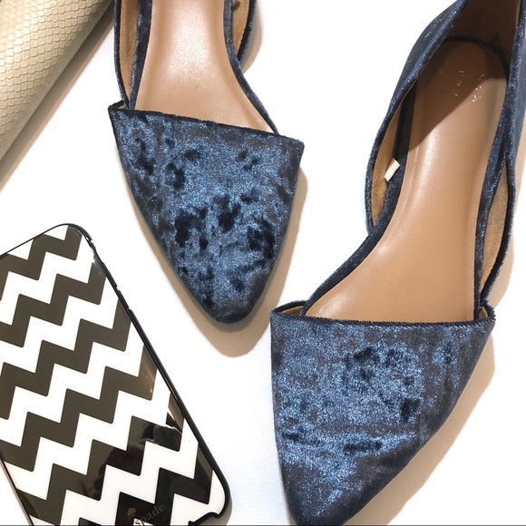 a new day Shoes - 💕 A NEW DAY Blue Suede Flats